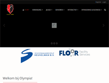 Tablet Screenshot of gcfc-olympia.nl